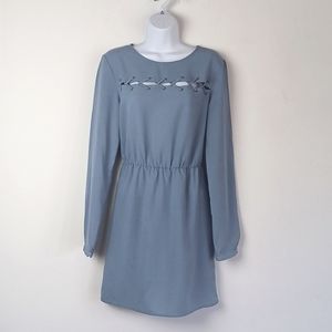 First & I country blue ficobalt dress S